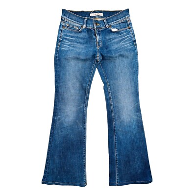 C2* J Brand Lovestory Flare Jeans Bayou Women's Denim Size 28