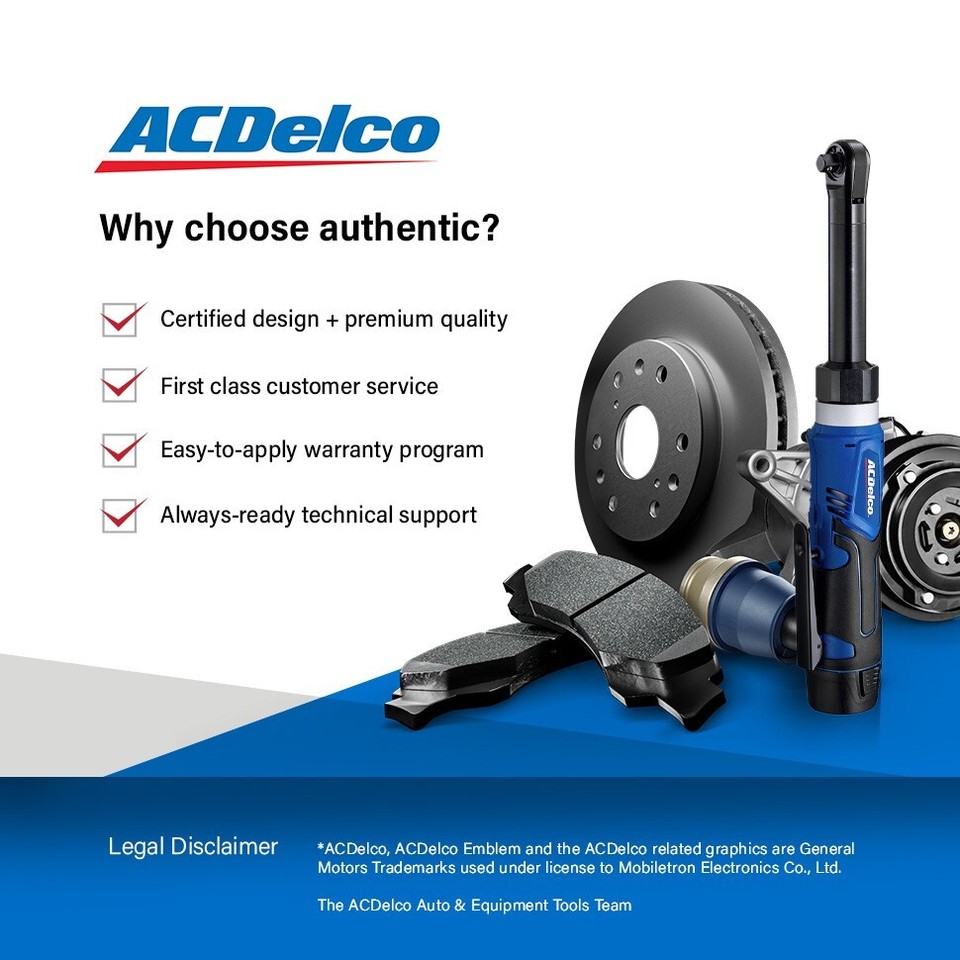 ACDelco G12 Set Chiave A Cricchetto Senza Fili 12V 3/8'', 170 RPM, 61 Nm, Con Batteria E Caricabatterie, Kit Utensili