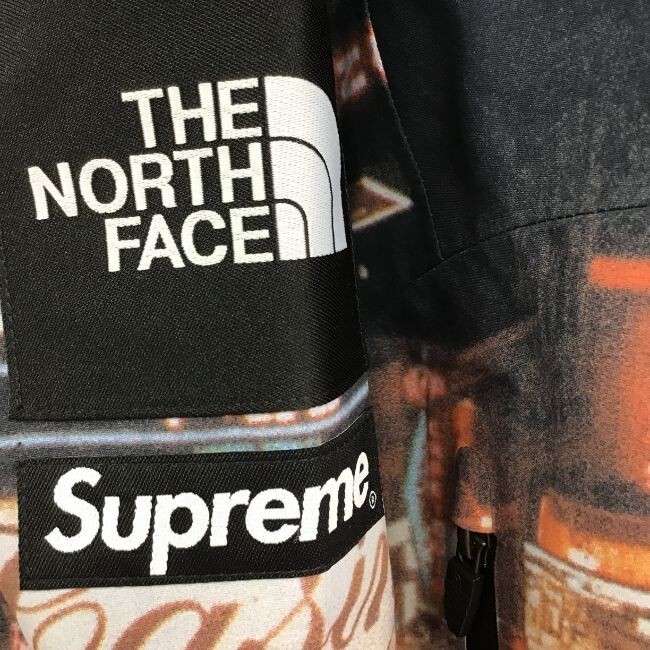 Supreme X THE NORTH FACE 22AW Taped Seam Shell Jacket Multicolor