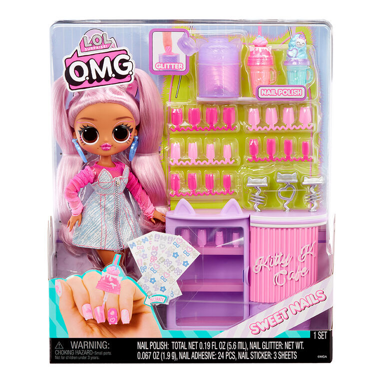 035051503859 Кукла Лол Сюрприз с акциями Omg Sweet Nails Kitty MGA 503859EU 13190₽