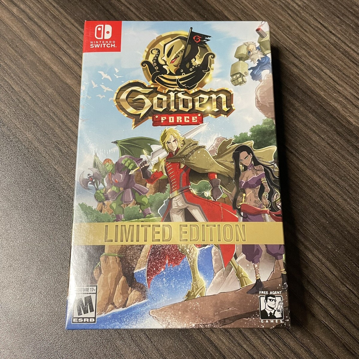 Golden Force: Limited Edition Nintendo Switch # 1242/2000 Brand