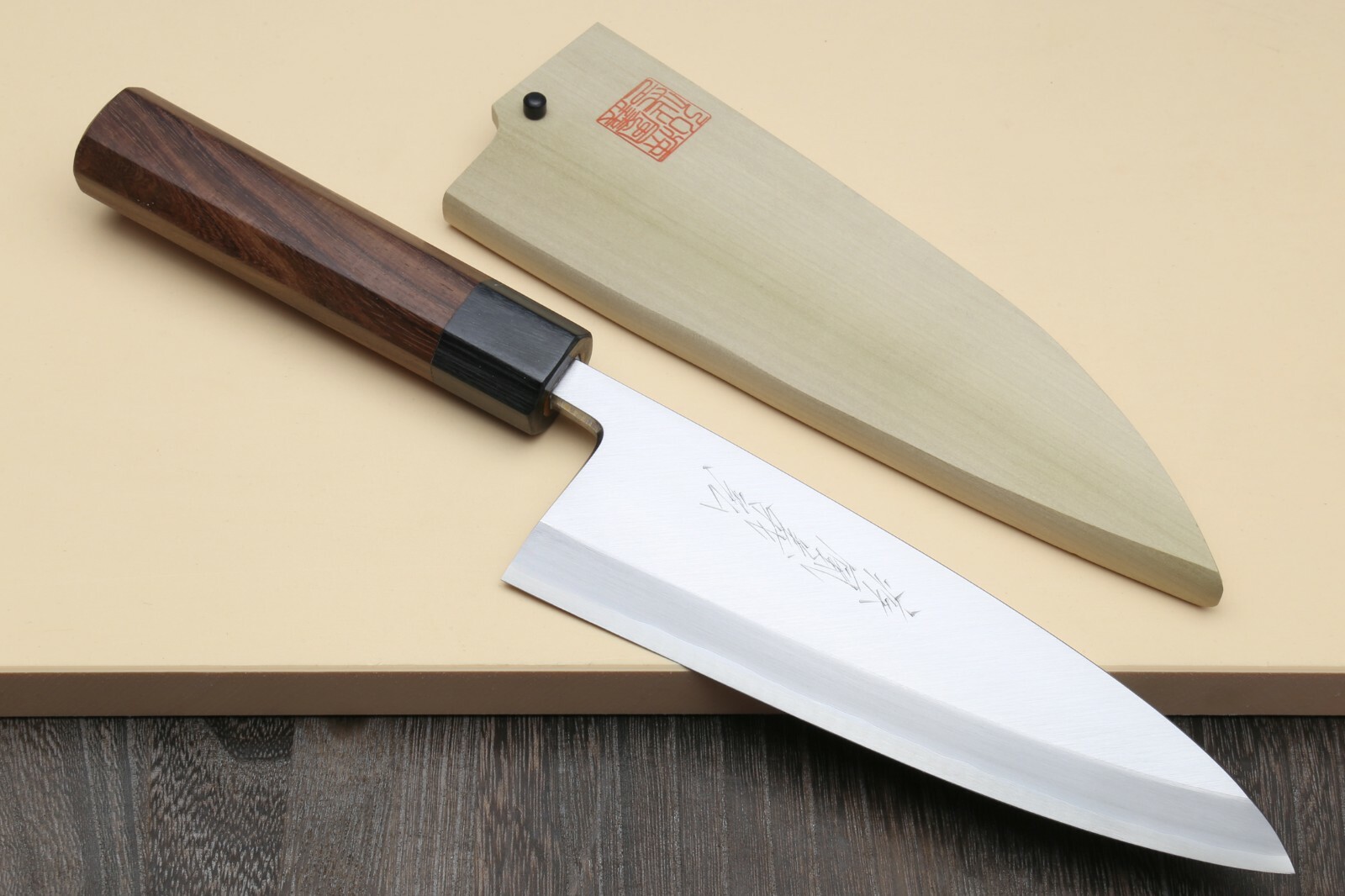 Yoshihiro Ginsan High Carbon Stainless Steel Hongasumi Deba Fillet Chef