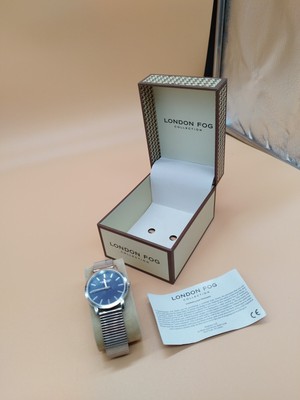 London FOG LF055SS Silver Elton Watch | Neuwertig