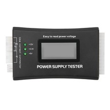 HDE 20 4 Pin LCD Power Supply Tester for ATX, ITX, BTX, PCI-E, SATA, HDD
