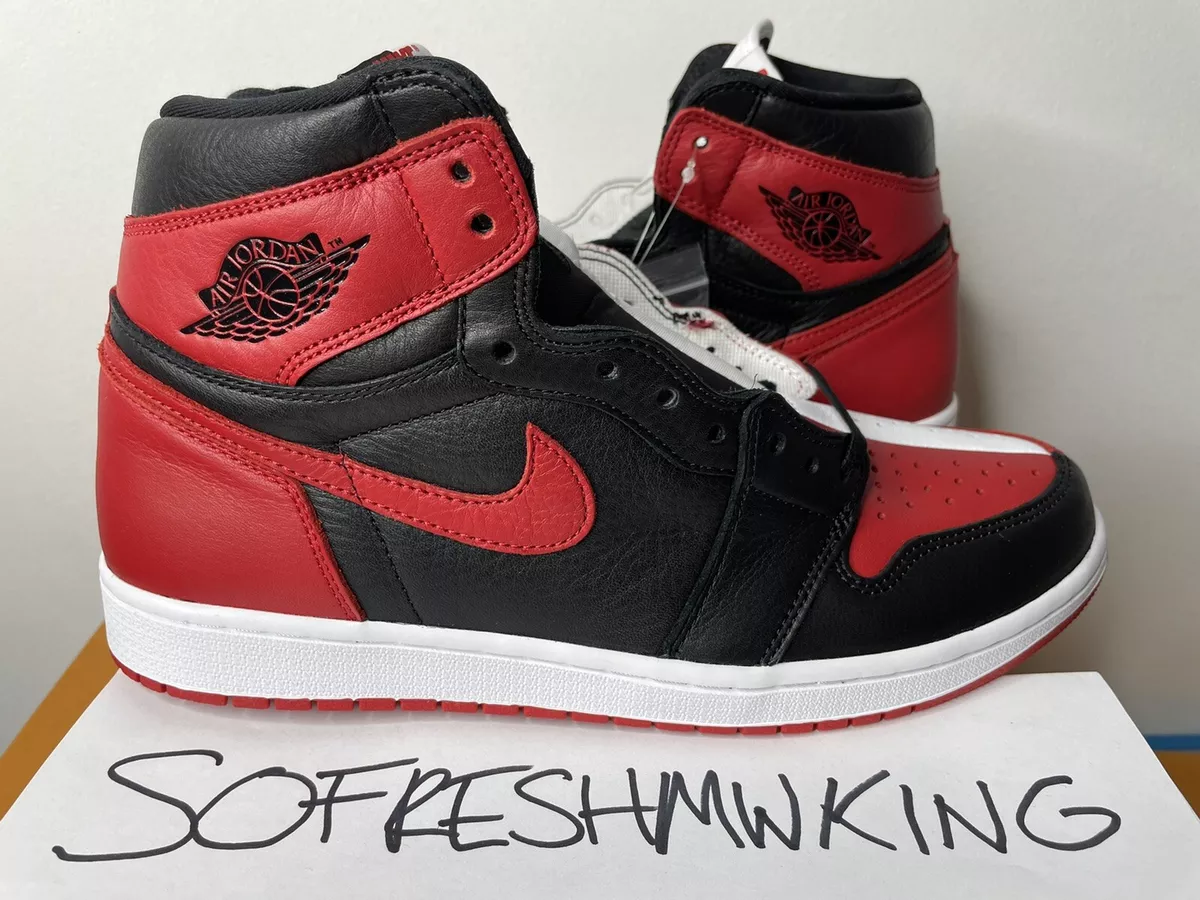 Nike Air Jordan 1 Retro High Og Nrg Homage To Home Sz 11.5 Ds! Bred Chicago