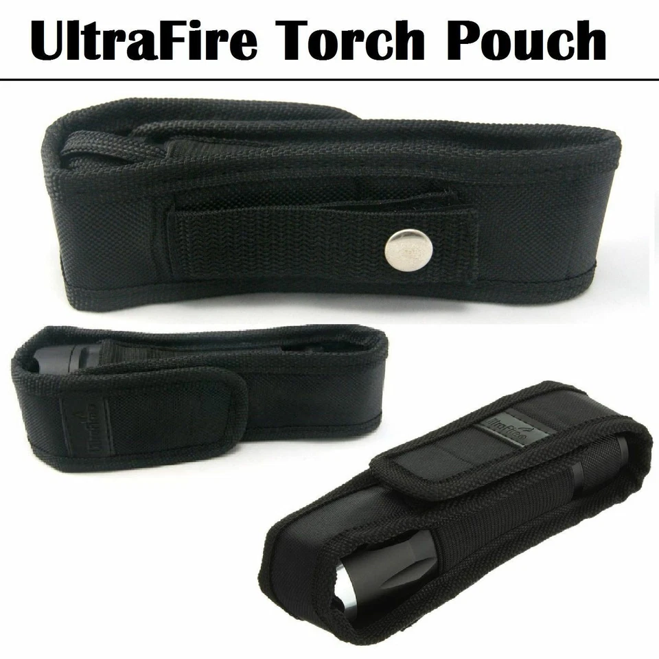 Brightst UltraFire CREE XM-L T6 LED Flashlight Torch Light Zoomable+Pouch Cover  - image 3 of 4