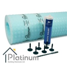DM2 ECO Damp Proof Membrane Kit - 2.5M² (Plugs & Mastic) Mesh Lath Plaster DPC