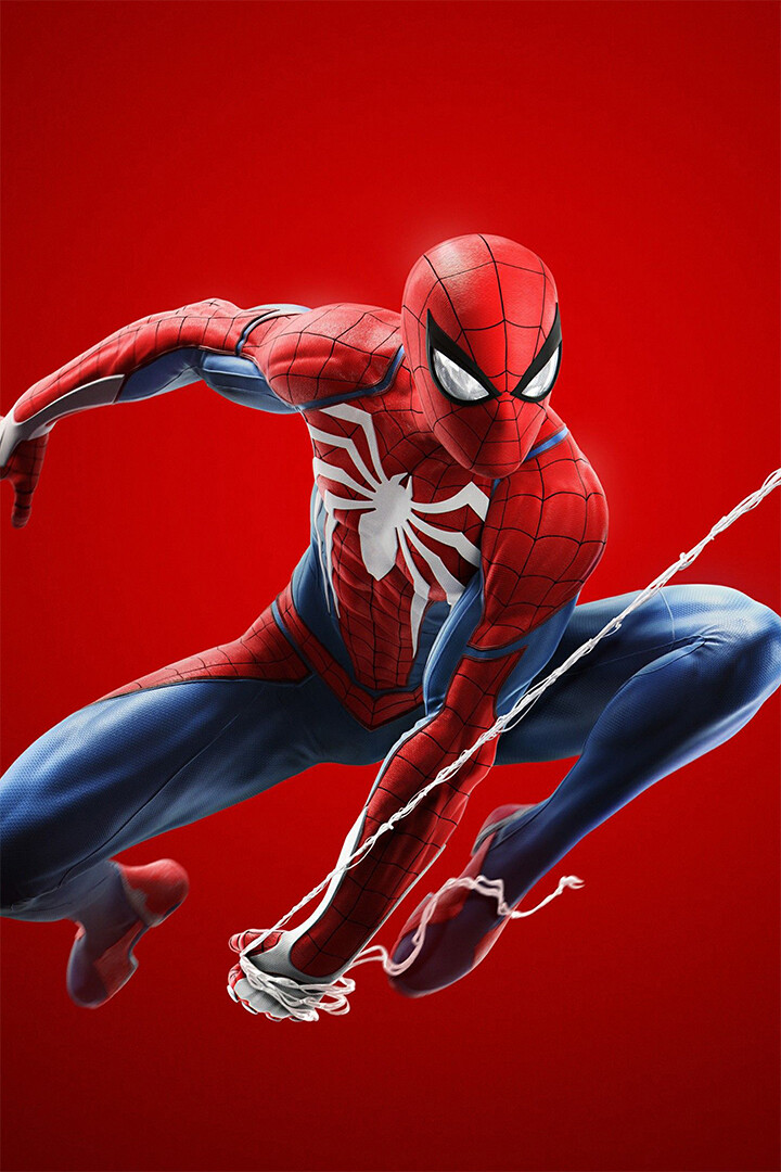 Spider Man Jumping Spiderman New Wall Art Home Decor - POSTER