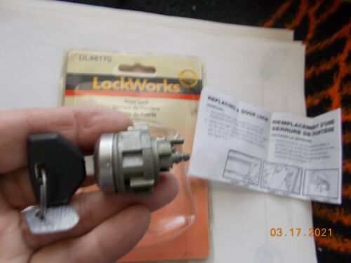 BWD Lockworks Vehicle Replacement Door Lock with Key, see Description - Afbeelding 1 van 6