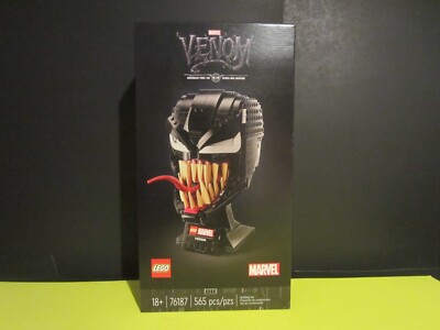 Lego Marvel Super Heroes Venom 76187 Helmet NEW SEALED BOX NSB | eBay
