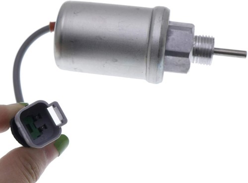 12 Vdc Shutoff Solenoid For Cat Skid Steer Loader 232 232B 242 242B - Imagen 3 de 7