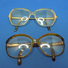 Lot of 2 OPTYL Terri Brogan  LAMY Vintage Eyeglasses Frames Midcentry Canada