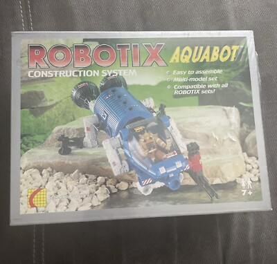Robotix Aquabot Set Vintage New HTF 1997 Construction System Sealed