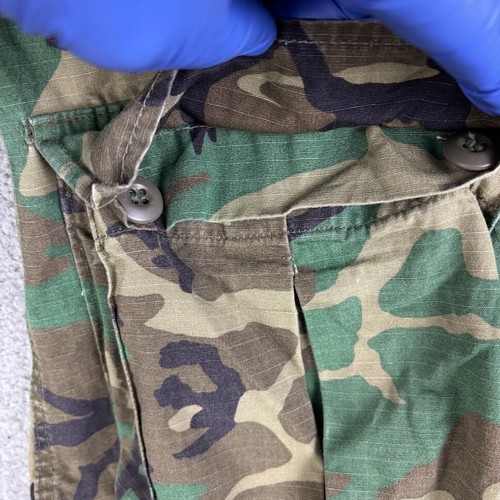 USGI BDU Jacket ERDL Pattern 1981 Medium Regular Top Coat Hot Weather Military - Picture 9 of 15
