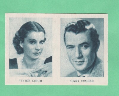Late 30's  Los Favoritos De La Pantalla   Vivien Leigh   Film  Card