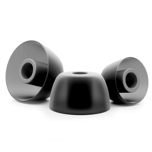 12 x Silikon Ohrhörer Ohrstöpsel für Jabra Elite 3, 5, 7, 65t, 75t Ohrhörer schwarz - Bild 4 von 5