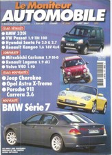 LE MONITEUR AUTOMOBILE N°1243 BMW SERIE 7 / CHEROKEE / ASTRA X-TREME / LAGUNA