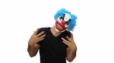 Ghoulish Productions Puddles the Clown Latex Face Mask Horror Halloween Cosplay