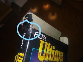 Ultima: Quest of the Avatar (Nintendo NES, 1990) Authentic Box Only  See descrip