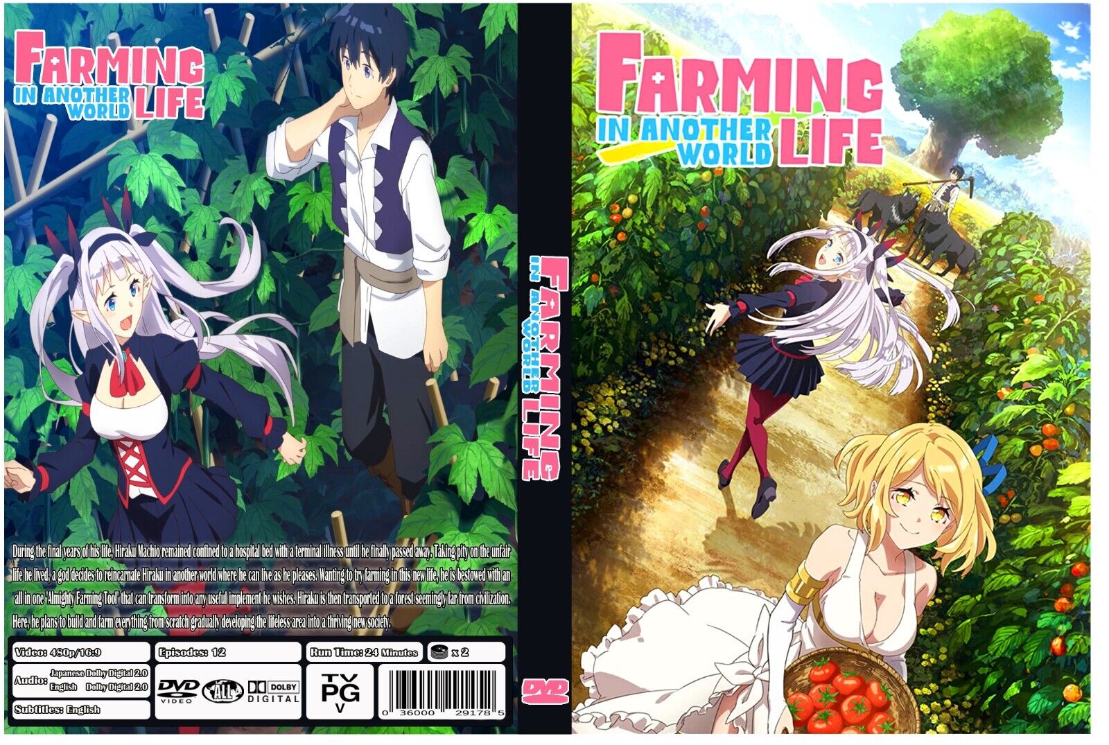 Farming Life in Another World: English Dub Premiere on HIDIVE - Don't Miss  It!