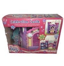 My Little Pony Celebration Castle Music Light Sound House Toy Vintage 2002
