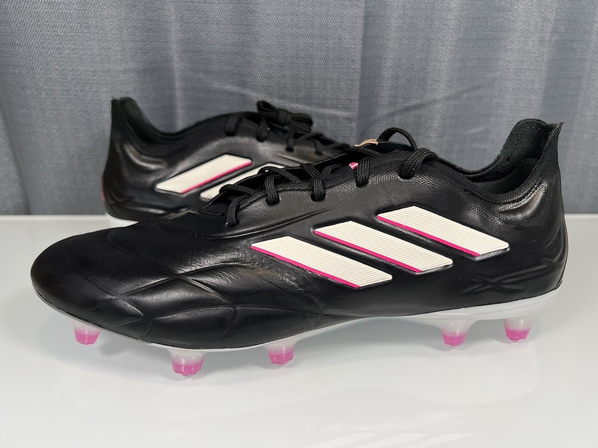 Adidas COPA PURE.1 FG Football Soccer Shoes Black Pink 