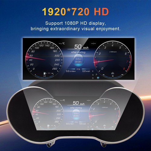 For Mercedes Benz C W205 GLC X253 2015-19 Car LCD Instrument Digital Dash Screen - Picture 6 of 11