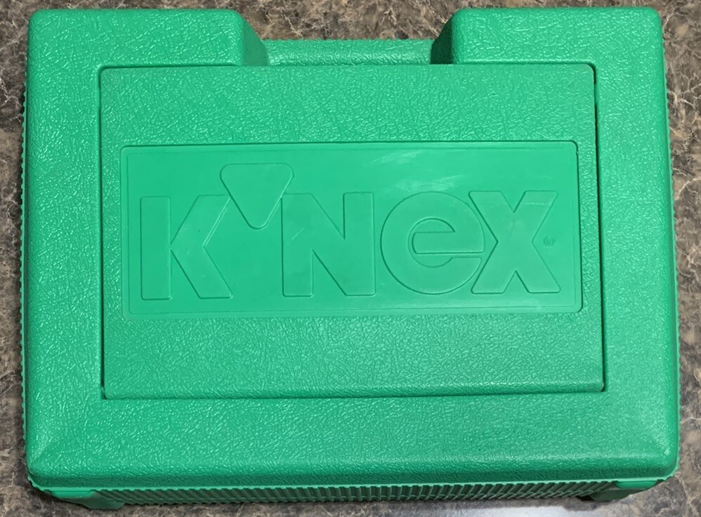 928 K'NEX Rods Connectors Motor Mixed Bulk Lot Replacement Parts KNEX W/  Case