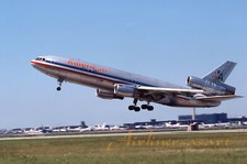 American Airlines Douglas DC-10-10 N107AA Departing ORD 1978 8"x12" Color Print