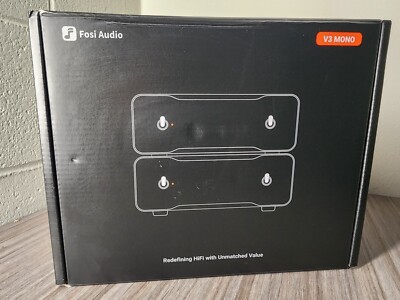 Class D Amplifier Fosi Audio V3 Mono Power Amplifier - Class D Monoblock With Pffb Xlr Rca Inputs 857079 - Foto 10