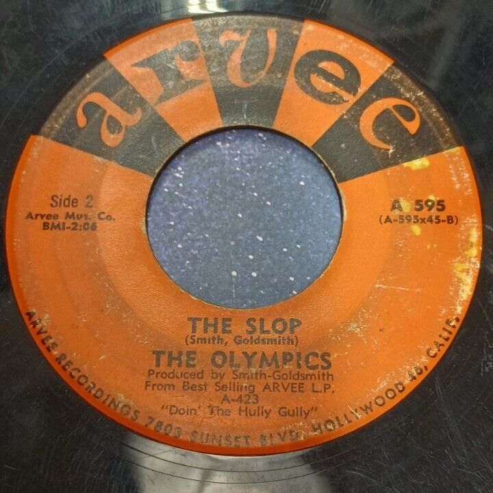 The Olympics - Doin' The Holly Gully, U.S '60, Arvee A 423 The Olympics - Doin' The Holly Gully, U.S '60, Arvee A 423