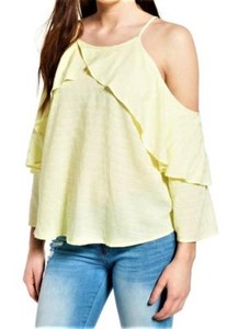pale yellow top for ladies