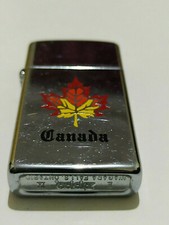 LIGHTER ZIPPO -E- NIAGRA FALLS ONTARIO -IX- MADE IN U.S.A.