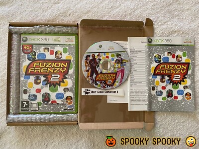 Fuzion Frenzy 2 XBOX 360 - UK PAL sehr guter Zustand CIB - hochwertige Verpackung - Sendungsverfolgung