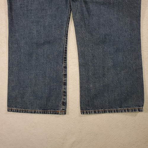 Pantalones de mezclilla para mujer Lucky Brand Dungarees, talla 6/28, de ajuste clásico, con botones recortados, mosca - Imagen 11 de 11