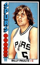 1976 Topps Basketball #19 Billy Paultz EX *d6