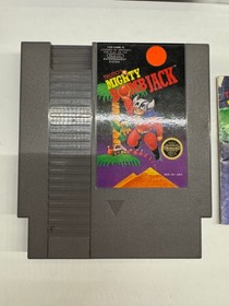 Mighty Bomb Jack Nintendo NES 1987 Complete in Box CIB! L@@K!