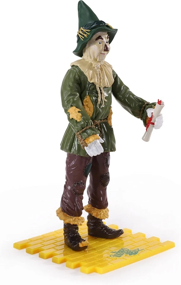 Figura BendyFigs The Noble Collection - El Espantapájaros Mago de Oz 7,5 pulgadas Foto 2 de 4