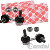 2X febi Prokit Koppelstangen Vorne Passend FÜR Mitsubishi Space