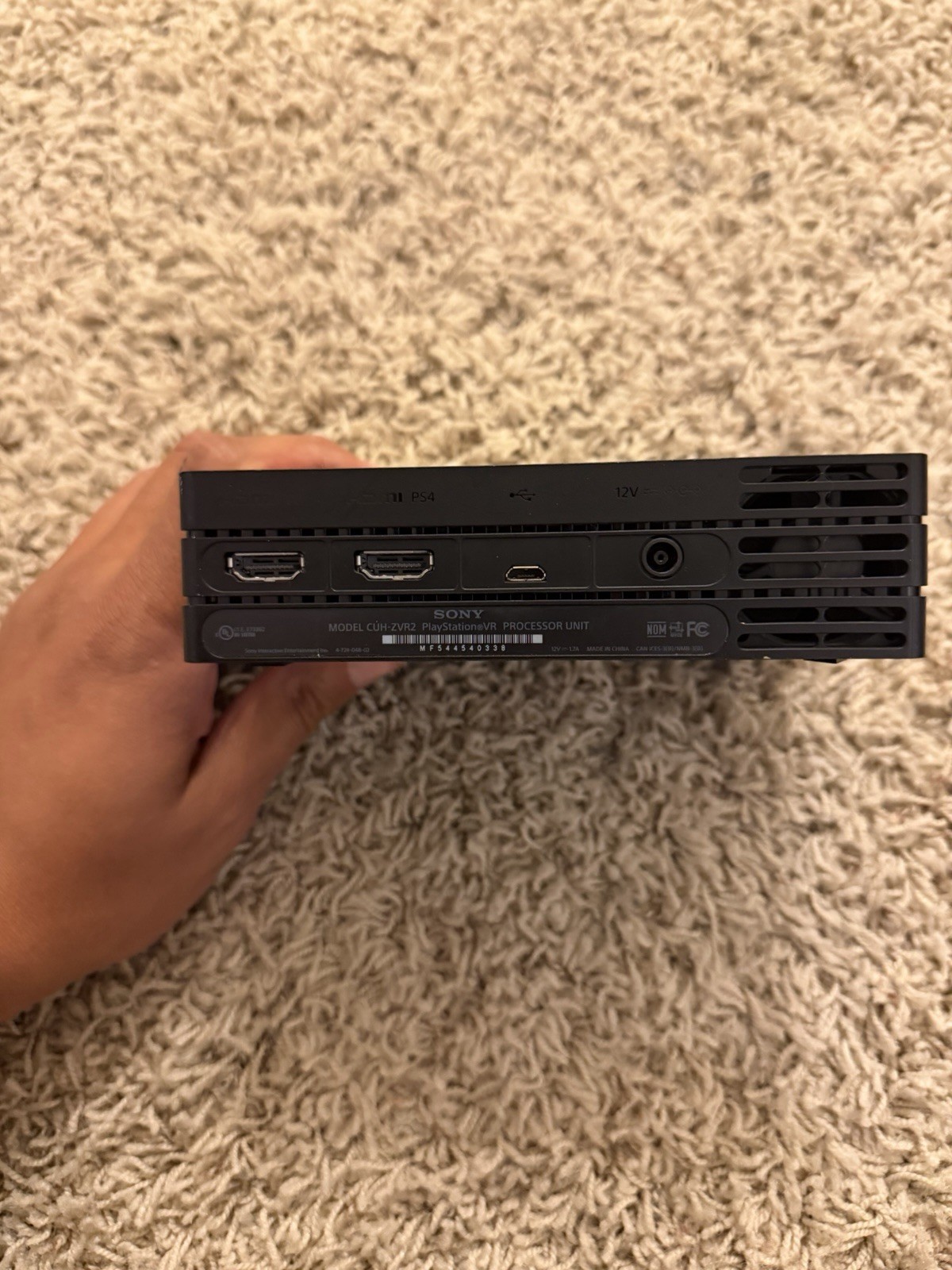 Sony CUH-ZVR2 PS4 Processor Unit Only for Playstation 4 VR Headset Fast Shipping