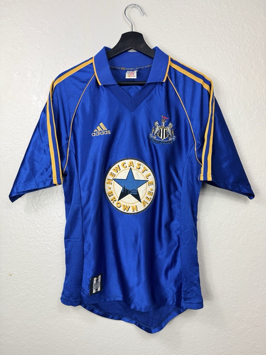 Vintage Newcastle United 1996/97 Away Shirt Adidas Brown Ale
