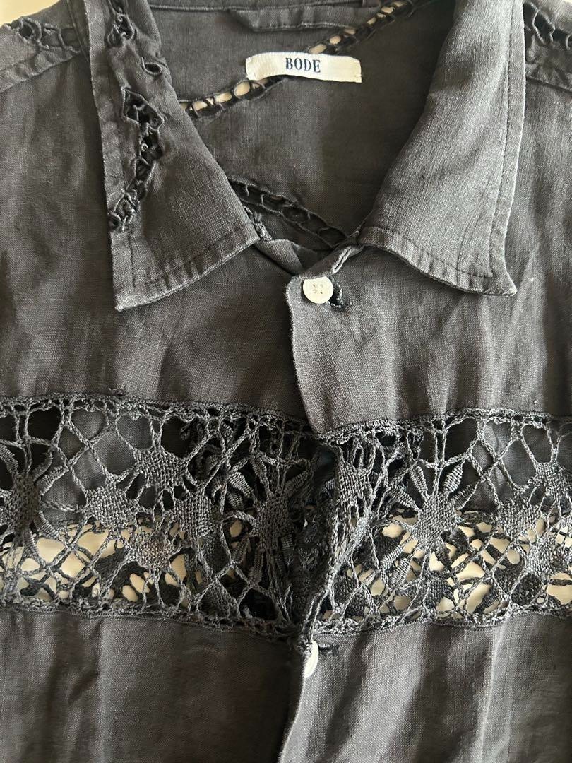 Bode NYC Button-Down Shirt READ DESCRIPTION - image 9