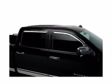 Putco Chrome Window Visors For Chevy Silv 1500 14-18 Frontrear In Channel Crew