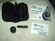 true metrix go blood glucose monitoring kit open box