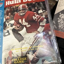 1972 Hula Bowl College Football Program 1-8-72 Ed Mariano