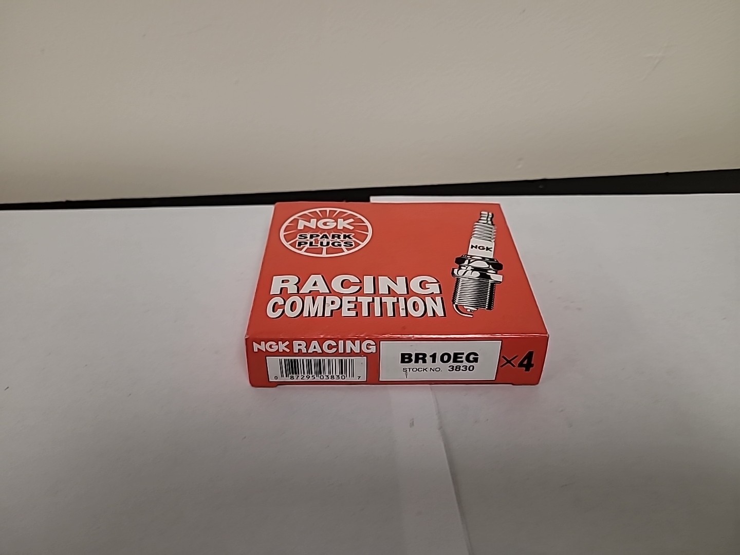 NGK BR10EG Racing OEM Spark Plugs Box 3830 For Honda CR85R and Yamaha YZ85