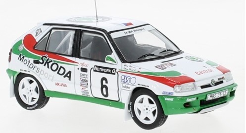 SKODA Felicia Kit Car 1996 IXO MODELS 1/43 voiture miniature rallye RAC 6