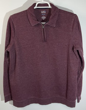 Croft Barrow 1/4 Zip Sweatshirt Men's Large