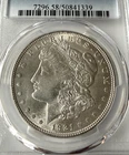 1921 Morgan Silver Dollar PCGS AU58 Clean Coin Pristine Case
