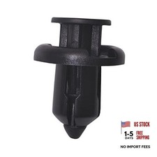 Bumper Clips for Honda Acura - 10mm 50 Pieces Push-Type Nylon Fender Flare
